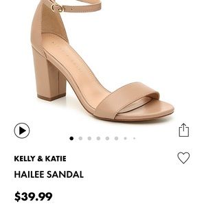 Kelly and Katie hailee sandal 8.5